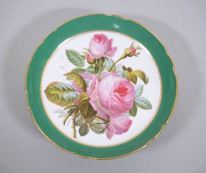 Partie se service de table en porcelaine...