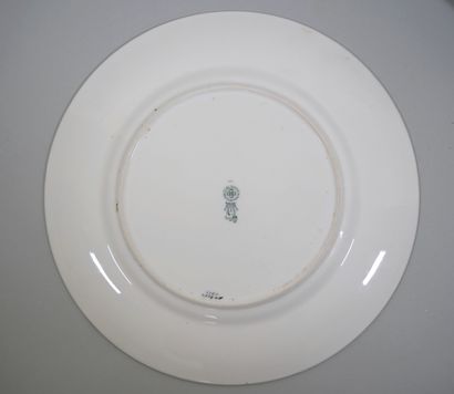 ROYAL DOULTON - ENGLAND 
Suite de 11 assiettes...