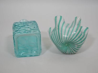 Ensemble en verre comprenant :
- une petite...