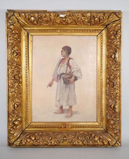 Francisque NOAILLY (1855-1942)
Young girl...