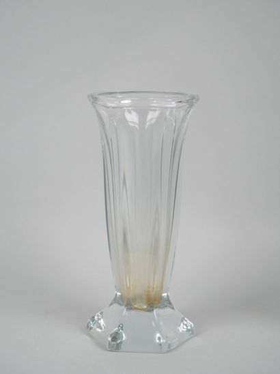SEVRES
Large free-form crystal vase
Dry-stamp...