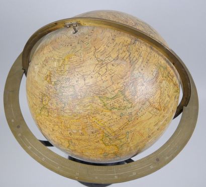 1:40,000,000 terrestrial globe by Joseph...