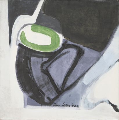 Henri LARRIERE (born 1935)
Abstract composition
Oil...