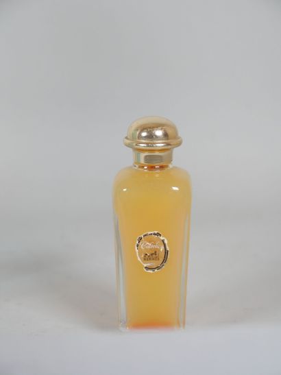 HERMES Paris
Large rectangular glass perfume...