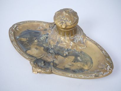 Som-Charles GUENARDEAU (born 1866)
Gilt patina...