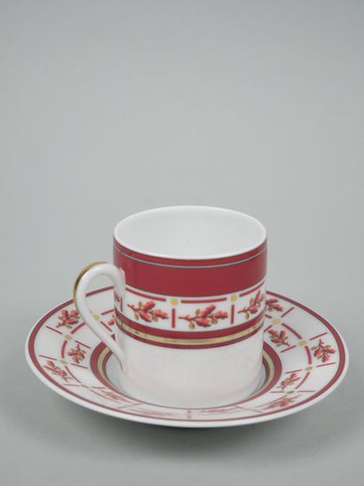 RAYNAUD in LIMOGES
- Porcelain cup and saucer...