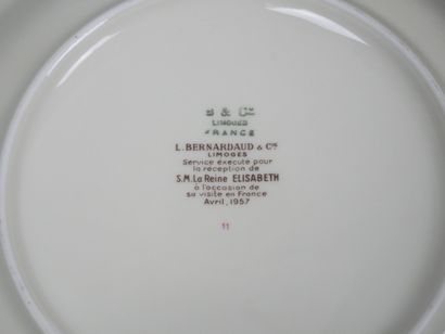 BERNARDAUD & Cie in LIMOGES
Porcelain service...