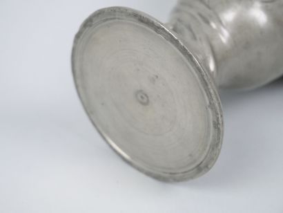 After Édouard LELIEVRE (1856-1945) 
Pewter...