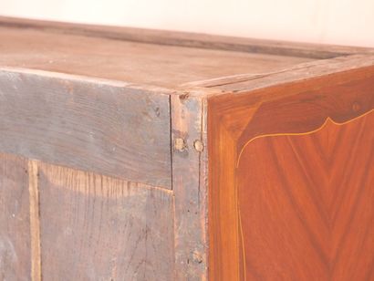 Rosewood veneered desk with butterfly wings,...