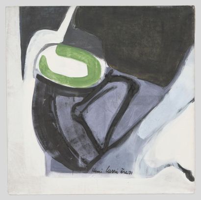 Henri LARRIERE (born 1935)
Abstract composition
Oil...