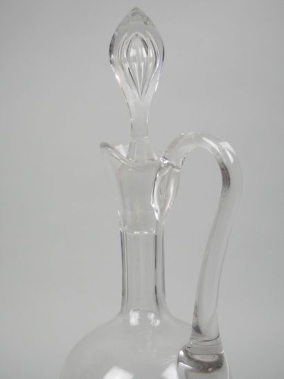 CRISTAL DE LORRAINE
Crystal decanter with...