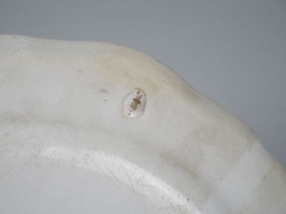 STRASBOURG
Set of five earthenware rimmed...