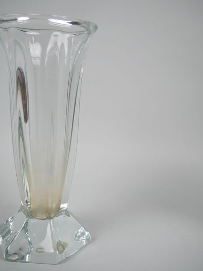 SEVRES
Large free-form crystal vase
Dry-stamp...