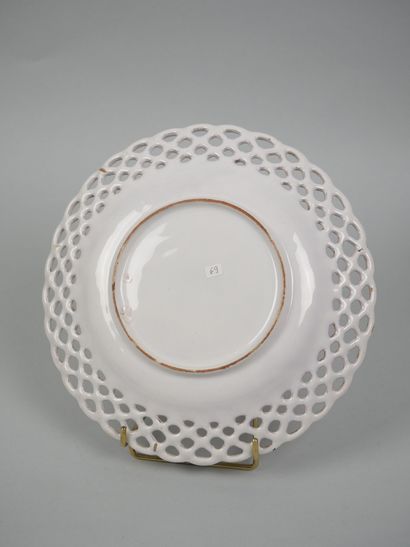 NIDERVILLER and STRASBOURG
Earthenware plate...