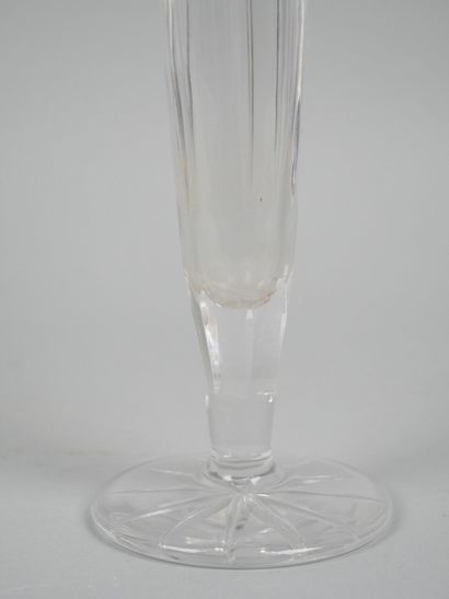 SEVRES
Large free-form crystal vase
Dry-stamp...