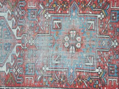 Hamadan rug (cotton warp and weft, wool pile),...
