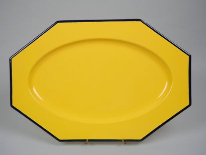 POET-LAVAL
Service set in yellow earthenware...