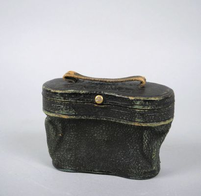 MAJOLIER in Rouen
Pair of leather-trimmed...