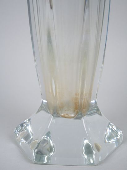 SEVRES
Large free-form crystal vase
Dry-stamp...