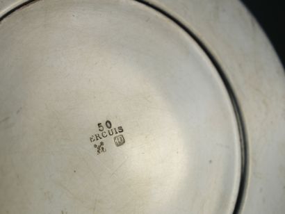 ERCUIS
Set of three silver-plated soliflor...