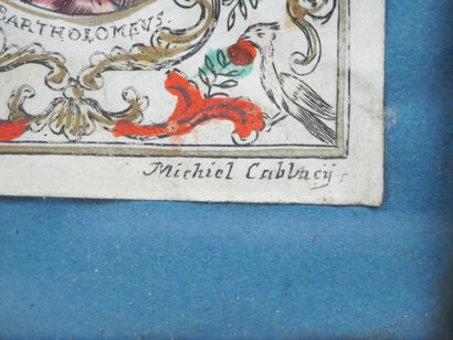 After Michiel CABBAEY (1660-1722)
Saint Bartholomew
Raised...
