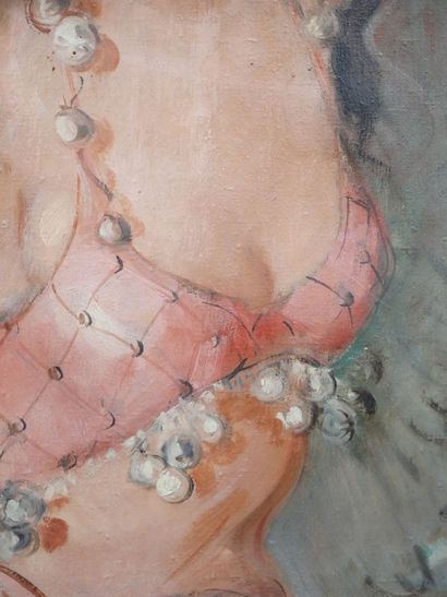 20th century school
Gypsy woman
Oil on canvas...