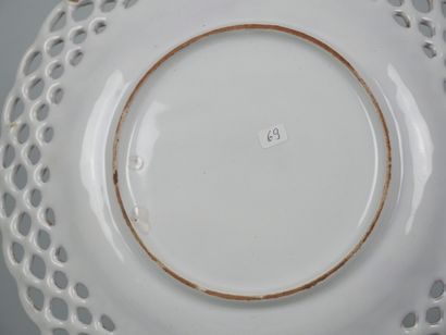 NIDERVILLER and STRASBOURG
Earthenware plate...
