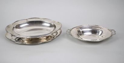 GALLIA
Oval silver plated platter with tray
Dimensions...