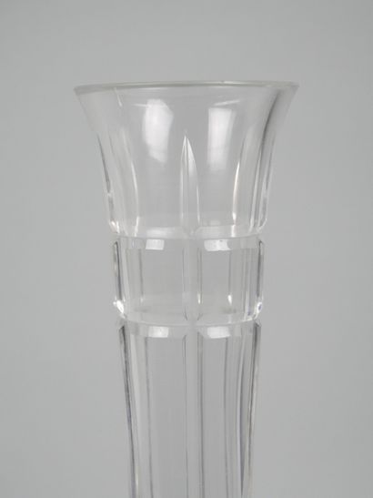 SEVRES
Large free-form crystal vase
Dry-stamp...
