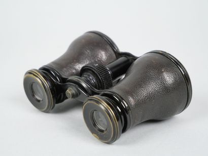 MAJOLIER in Rouen
Pair of leather-trimmed...