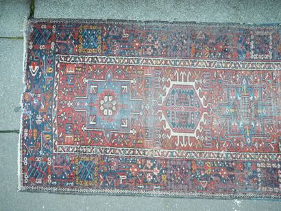 Hamadan rug (cotton warp and weft, wool pile),...