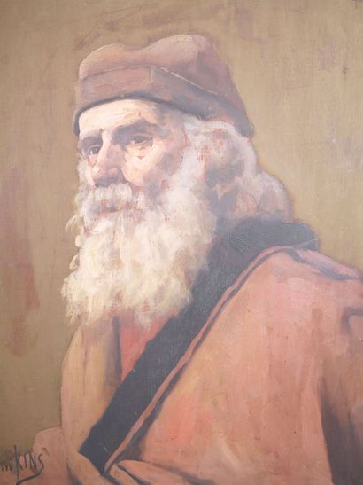 L. HAWKINS (XIX-XXth century)
Portrait of...
