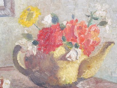 20th century school
Still life with flowers...