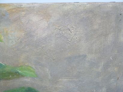 Modern School
Apples
Oil on canvas signed...