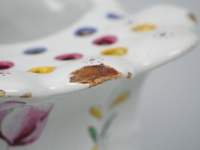 STRASBOURG
Earthenware planter with polychrome...
