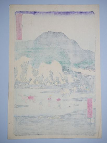 Utagawa Hiroshige (Japan, 1797-1858) 
Print,...
