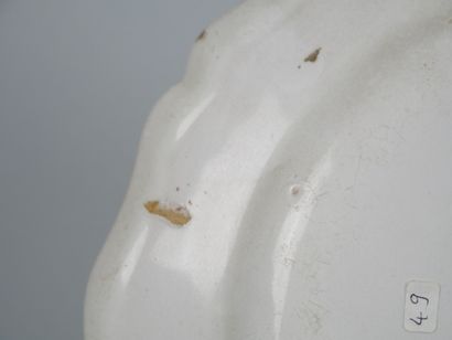 STRASBOURG
Suite of five earthenware rimmed...