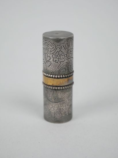 MARCEL ROCHAS
Lipstick case in silver-plated...