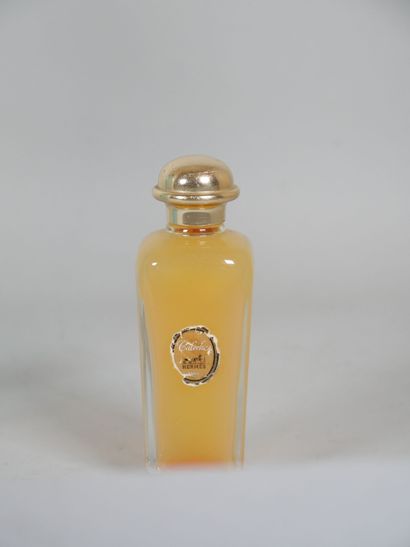 HERMES Paris
Large rectangular glass perfume...