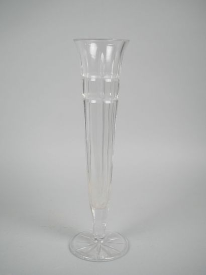 SEVRES
Large free-form crystal vase
Dry-stamp...