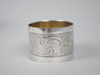 PIAULT-LINZELER
Set in 950 thousandths silver...