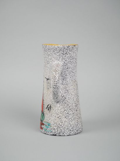 TESS in Valauris
Enameled earthenware pitcher...