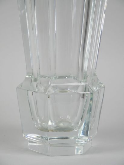 SEVRES
Hexagonal cut crystal vase
Mark under...