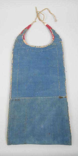 Small embroidered velvet breastplate with...