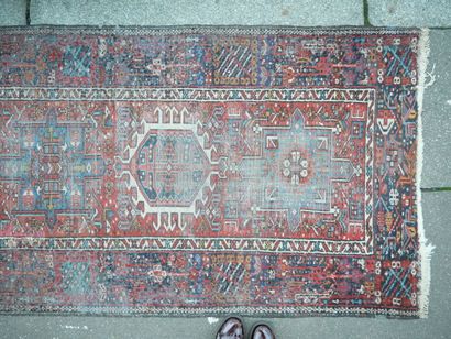 Hamadan rug (cotton warp and weft, wool pile),...