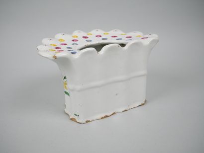 STRASBOURG
Earthenware planter with polychrome...