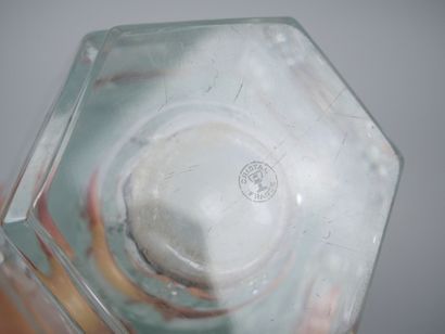 SEVRES
Hexagonal cut crystal vase
Mark under...