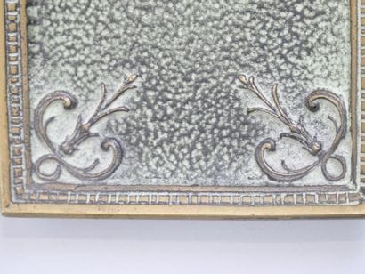 Max LE VERRIER (1891-1973)
Mail tray in green...