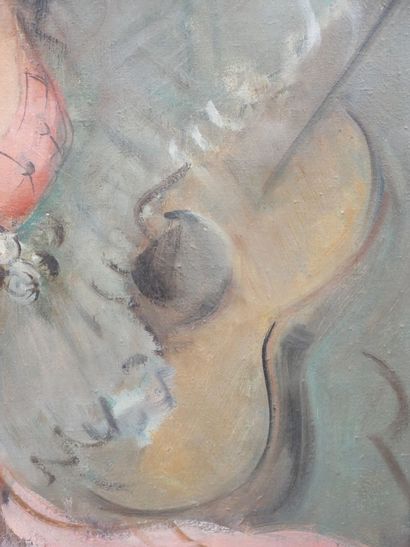 20th century school
Gypsy woman
Oil on canvas...