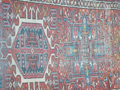 Hamadan rug (cotton warp and weft, wool pile),...